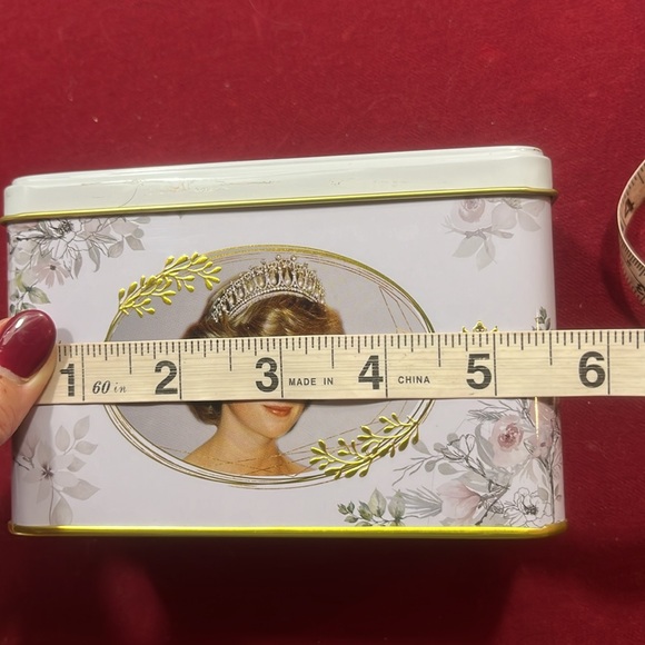 Lady Di Princess of Wales trinket BOX Diana English breakfast tea COLLECTOR TIN - Picture 10 of 12